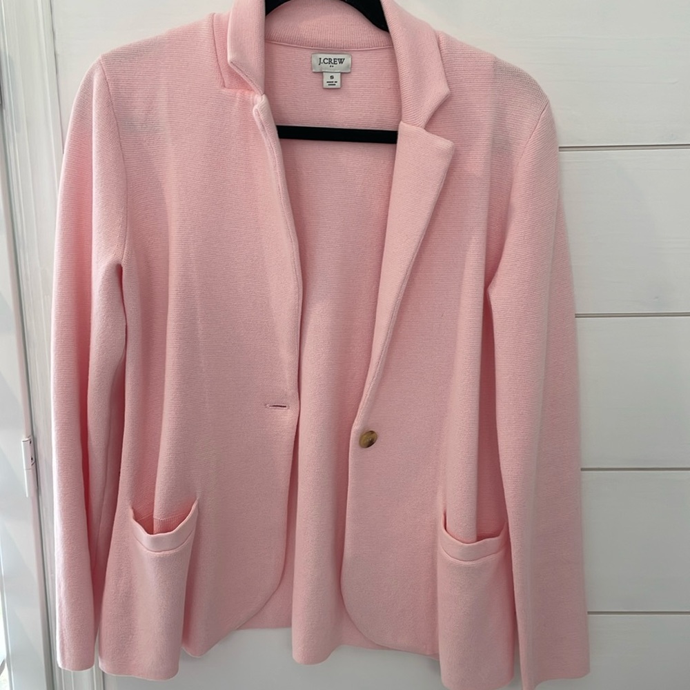 JCrew Schoolboy Sweater Blazer size small